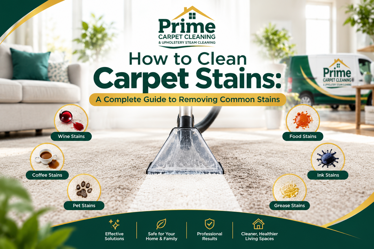 How to Clean Carpet Stains: A Complete Guide to Removing Common Stains